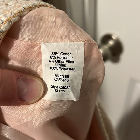 J. Crew Blush Pink Slub Knit Pencil Skirt - Picture 9 of 10